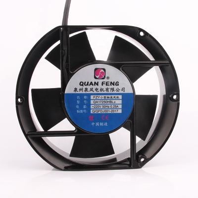 China Hotels Original Quanzhou AC220V 0.25A DC EC 172X150X50MM 17250 17CM small power Frequency Axial Flow Industrial QA15050HBL2 Cooling fan for sale