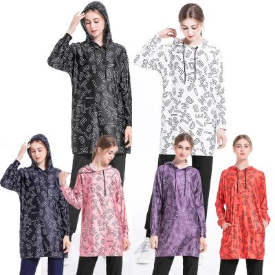 China Wholesale Plus Size Dubai Long Sleeve Islamic Muslim Sportswear Y018 Arab Turkish Woman Ethnic Clothing for sale