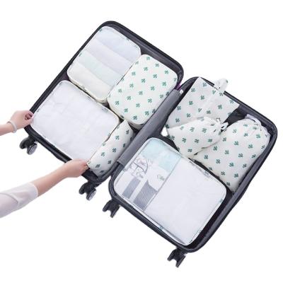 China Fashion Waterproof 8 Piece Organizer Travel Storage Bag Set for sale