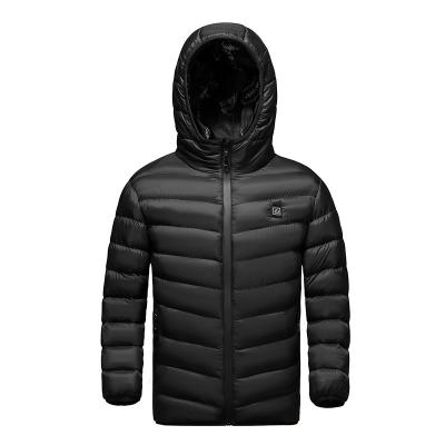 China High Quality Breathable Kids Jacket Kids Heated Kids Warm Usb Rechargeable Heated Jacket With Battery Pack for sale