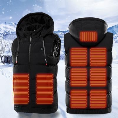 China Smart new products men's and women's vest cotton breathable warm clothes with heating USB charging vest for sale