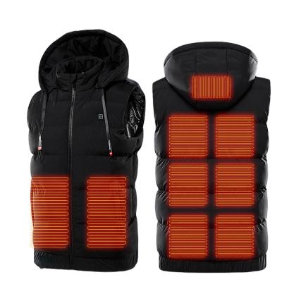 China Breathable Smart Filling Heating Vest Down Jacket Padded Heating Vests Heating Padded Jacket Wholesale for sale