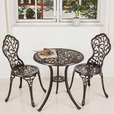 China European China Wholesale Outdoor Furniture Aluminum In Garden Sets Cast Aluminum Outdoor Furniture Chair for sale