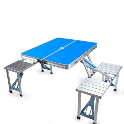 China Aluminum Portable Picnic Garden Portable Foldable Camping Table Modern Outdoor Folding Custom Furniture 2019 New Custom Made for sale