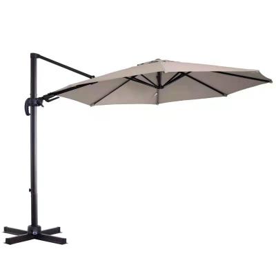 China Windproof Outdoor Actions LED Roman Parasol 3*4m Minimalist Luxury Waterproof Umbrella For Garden for sale