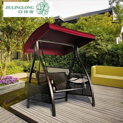 China China Manufacture Rustproof Modern Outdoor Garden Furniture Patio Waterproof Cast Aluminum Swing Chair for sale