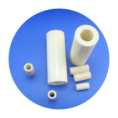 China Industrial Ceramic High Temperature Resistance 99% Alumina Ceramic Heater Pipe Heat Resistance Ceramic Bush Insulator for sale