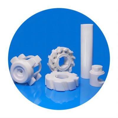 China Refractory Factory Industrial OEM Custom CNC Machining Technical White Zirconium Oxide Zro2 Product Zirconia Ceramic for sale