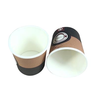 China ECO Biodegradable Disposable Logo Printed 2.5oz Coffee Mug To Go for sale