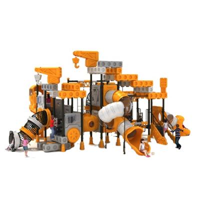 China Plastic Commercial Outdoor Playground Amusement Park Playground Equipment For Kids for sale