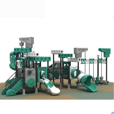 China Outdoor Kids Playground Equipment Playground Slides Customized for sale