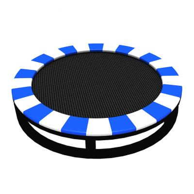 China With Small Protective Net Round Vasia Trampoline Jump Trampoline Parks With Ninja Warrior Obstacle Course for sale