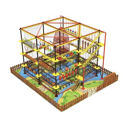 China 2020 Hot Selling Steel Rope Course Indoor High Rope Course Indoor High Adventure for sale