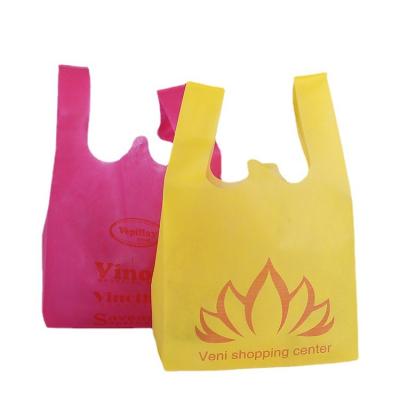 China China manufacturers direct sales of folding knitting bags supermarket shopping bags environmental protection non-woven shopping bags v for sale