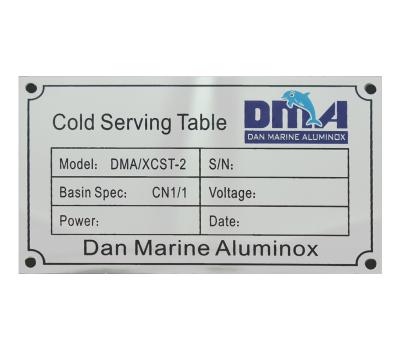 China China Factory Quality Cheap Wholesale Signs Custom LOGO Screen Printing Etching Stainless Steel Nameplate for sale