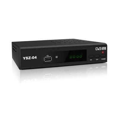 China New DVB S2 External Satellite TV Receiver Best HDD Price Set Top Box TV PVR Function and Decoder for sale