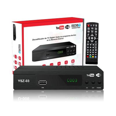 China HDD ISDB-T Receiver Box OEM ISDB-T Full Hd Digital TV External Hot Selling Terrestrial PVR Function and Receiver for sale