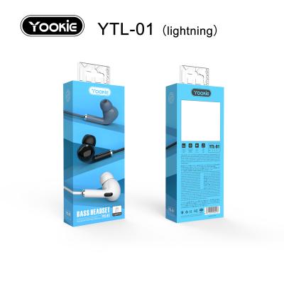 China Wholesale In-ear Yookie Headset Wired Earphones Mobile Phone Radio Headset for sale