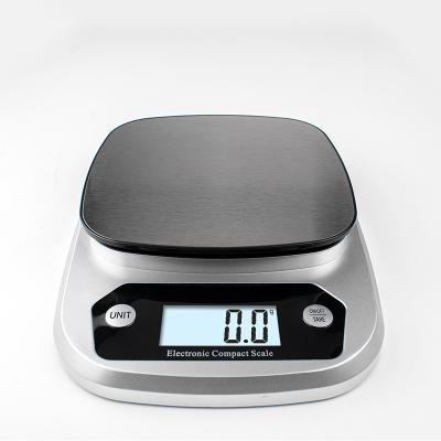 China Weight Measuring 10kg Multifunction Electronic Digital Kitchen Weight And Stainless Steel Food Kitchen Scales for sale