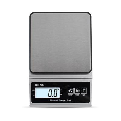 China With Scale Tray Bakest Food Scale Electronic Digital Kitchen Scale 5/10Kg Stainless Steel Kitchen Scale for sale