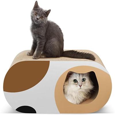 China Living Room Large Corrugated Cardboard Scratch Board Cat For Cats Play Rest Scratch for sale