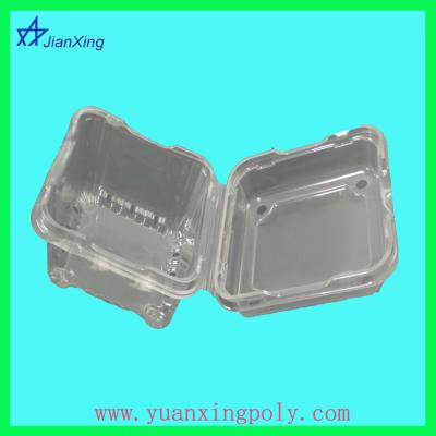 China plastic food packaging box clamshell for sale