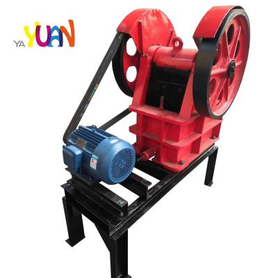 China Crushing rocks mini long life jaw crusher jaw crusher yayuan mobile jaw crusher for lab for sale