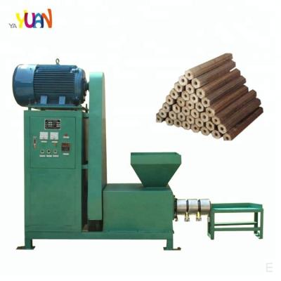 China Make Rich Biomass Briquette Biomass Strip Wood Sawdust Charcoal Briquette Making Machine for sale