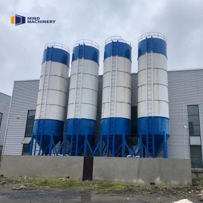 China Building Works 50 Ton Chunk Type Sectional Bulk Cement Tank , Fly Ash Storage Silos for sale