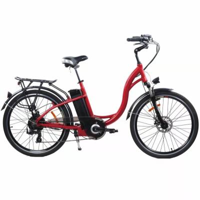 China New electric city bike snow ebike fat tire e bikes 2021 electric bicycle 48v 750w step-thru e-bike for sale