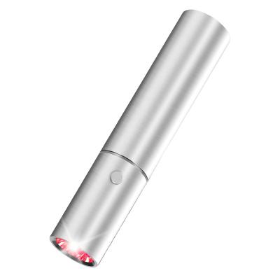 China Handheld Led Dye Removal 9W Torch 630Nm 660Nm 850Nm Pain Relief Led Light Therapy Red Light Anti Aging Therapy for sale