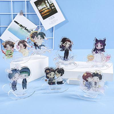 China Promotion Gift Make Your Own Design Custom Printed Acrylic Key Chain / Custom Printed Acrylic Charms for sale