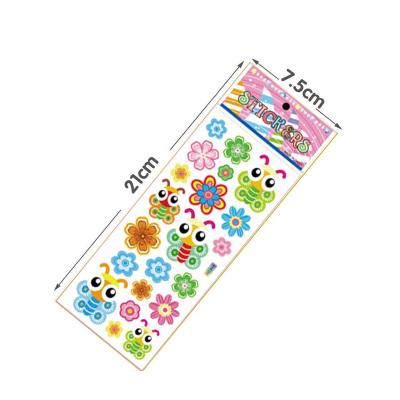 China Waterproof+Eco-friendly Kids Stickers Sheets 3D Different Puffy Stickers for Kids Bulk Stickers for Girl Boy Birthday Gift Education for sale