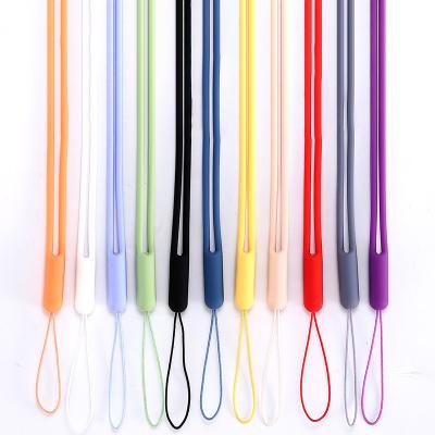 China Silicone Cell Phone Lanyard Mobile Phone Hand Wrist Straps Cell Phone Lanyard String for sale