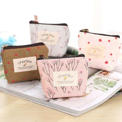 China Custom Fashion Mini Eco Transparent Pvc Coin Purse Bag With Zipper Lock for sale