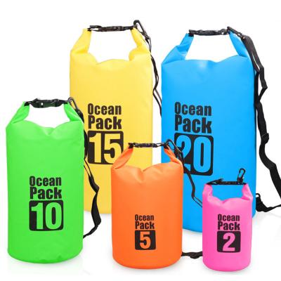 China Fishing Kayaking Swimming Sailing Boating Trekking Canoeing River Dry Bag Water Resistant Bag Waterproof Waterproof Pocket Pack Storage Bag for sale