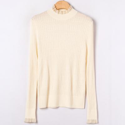 China RTS Autumn/Winter Women's Sweater RTS Wool Breathable Thin Long Sleeve Sweater Custom Vintage Sweater ODM/OEM for sale