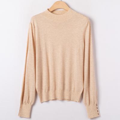 China RTS Autumn/Winter Women's Sweater RTS Wool Breathable Thin Long Sleeve Sweater Custom Vintage Sweater ODM/OEM for sale