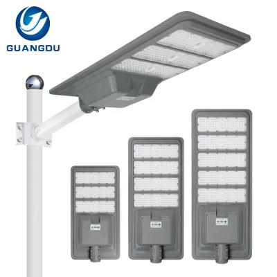 China ROAD Smd Ip65 Waterproof Outdoor Aluminum 300w 400w 500w All In One Integrated Solar Led Street Lights for sale