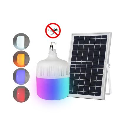 China Indoor/Outdoor/Garden/Camping Ip65 150w 200w 300w Outdoor Waterproof Solar Mosquito Repellent Lamp for sale