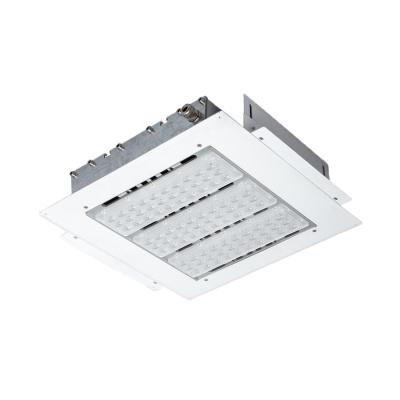 China Energy Saving Warehouse Gas Station Lamp 120W Gas Station Recessed Led Canopy Lights for sale