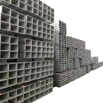 China Making Carbon Pipes China Supplier Galvanized Rectangular Pipe Machinery Making Square Galvanized Steel Pipe for sale