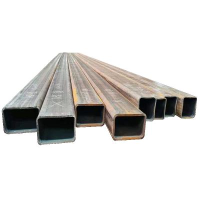 China Liquid Square Black Steel Pipe Liquid Factory Direct Rectangular Rectangular Steel Tube Pipe And Tubes Metal Tube Making Machine for sale