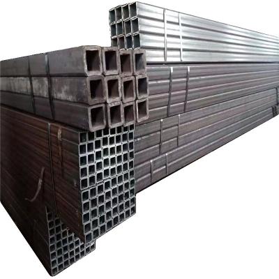 China Astm A53 Liquid Hollow Square Steel Section Pipe S355 Ms Welded Square Carbon Steel Tubes for sale