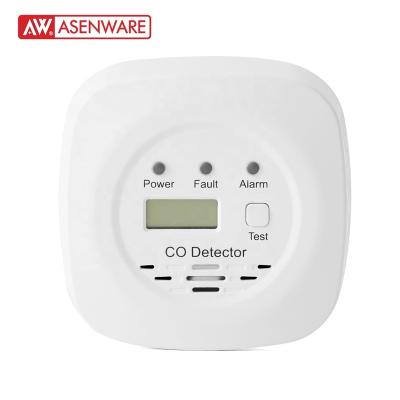 China ABS 3V TUV EN 50291-1-2018 Standard Co Gas Detector Alarmvip Plastic Standalone ODM CO Detector for sale