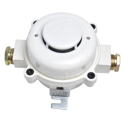 China Cast Iron Asenware Smoke Detector Conventional Industrial Fire Protection Explosion Proof Smoke Detector for sale