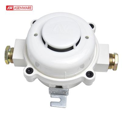 China 24V Cast Iron Conventional Smoke Detector Explosion Proof Type Smoke Detector for sale