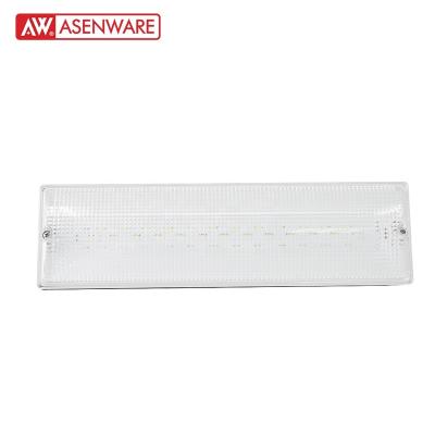 China Emergency Lighting Asenware Rechargeable Fire Evacuation LED Lamp Emergency Light for sale