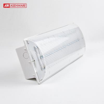 China Good Quality Emergency Lighting Asenware Surface Mounted Led Bulkhead Light Emergency Strip Rechargeable Emergency Light for sale