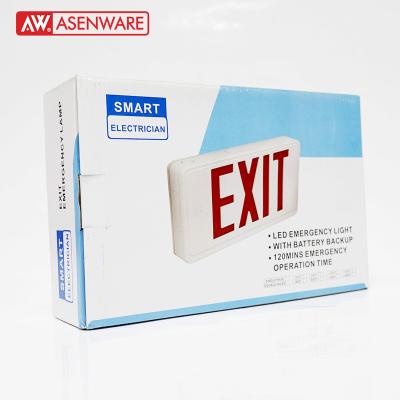 China For Indoor Use Only LED Emergency Exit Sign Lighting For Commercial Building And Construction Building for sale